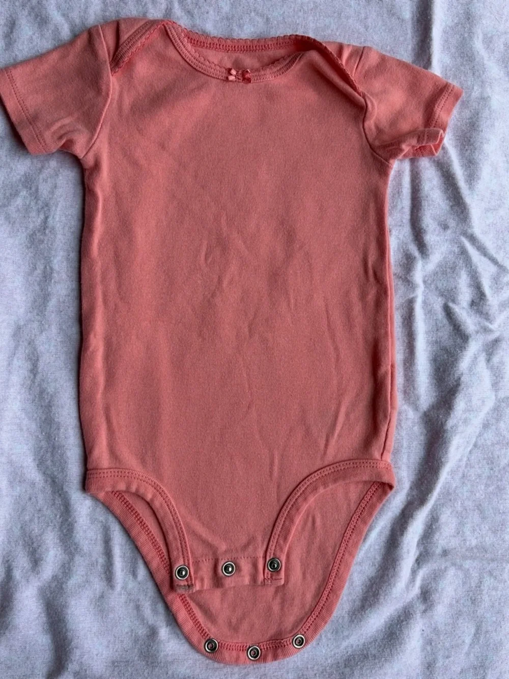 Carter's Girls Lemon Print and Coral One-Piece Bundle